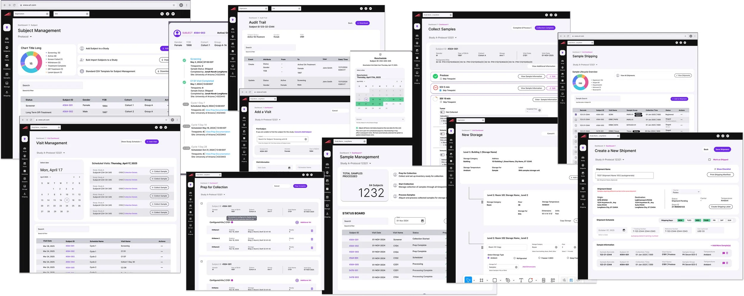 Final Biospecimen 360 designs