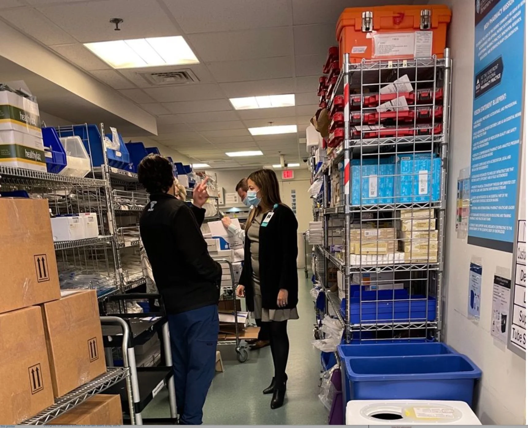 Pharmacy workflow observation